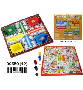 TABLERO GRANDE PARCHIS 4 Y OCA