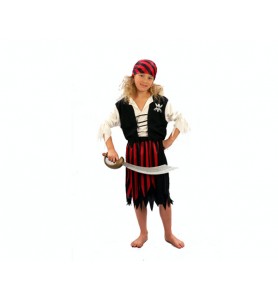 DISFRAZ PIRATA NIÑA 4-6 AÑOS