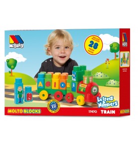 TREN BLOQUES 28 PCS