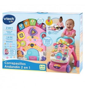 Andador Andandín 2 en 1 rosa