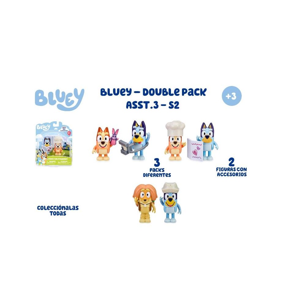 Bluey - Pack 2 Figuras – S2