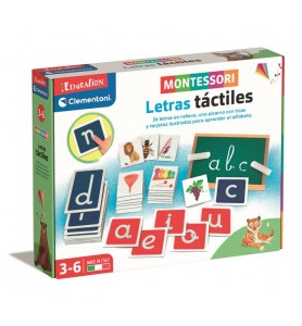 Montessori Letras tactiles