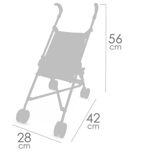 Silla de muñeca plegable...