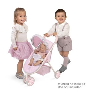 Silla de muñeca 3 ruedas -...