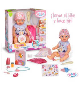 BABY BORN LENA CUIDADITOS 36CM