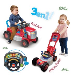 Convertible 2 en 1 Tractor...