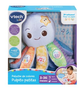 Peluche de colores Pulpito...