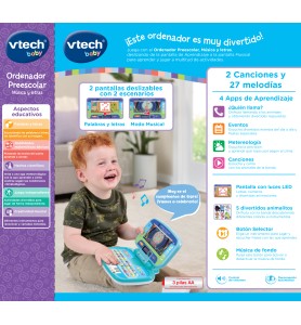 Ordenador preescolar Música...
