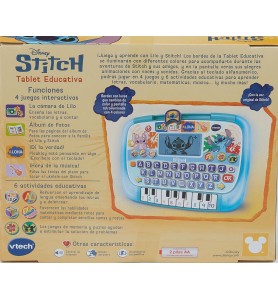 Tablet educativa de Stitch