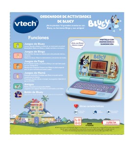 Ordenador actividades de Bluey