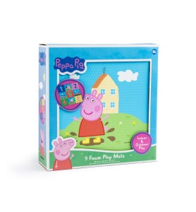 PEPPA PIG ALFOMBRA FOAM 9 PZS