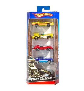 HOT WHEELS PACK DE 5 COCHES