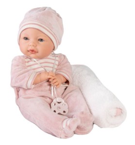 Bimba lloro con mantita