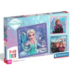 PUZZLE 3X48 FROZEN