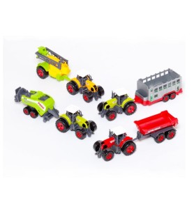 SET GRANJA TRACTOR + REMOLQUE