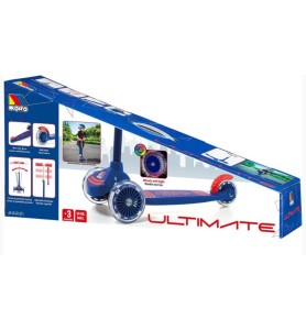 MAXI SCOOTER CON LUCES AZUL