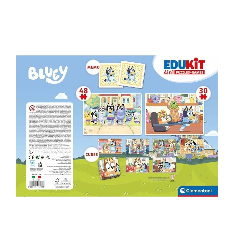 EDUKIT 4IN1 Bluey