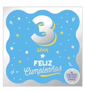 SET DE CUMPLEAÑOS - 3 AÑOS
