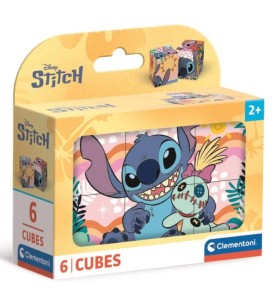 PUZZLE CUBO 6 PIEZAS - STITCH