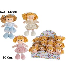 MUÑECA CORAL 3 SURT. 30CM