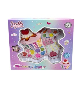 CAJA MAQUILLAJE MUFFIN 3 PISOS