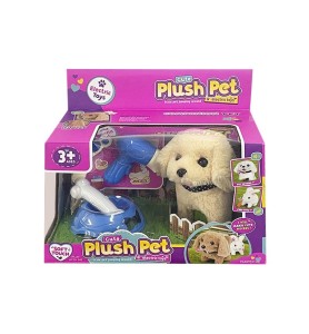 PERRO MASCOTA CAMINA CON...