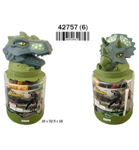 BOTE CABEZA DE DINOSAURIO 2...