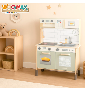 WOOMAX-COCINA ELEC MADERA...