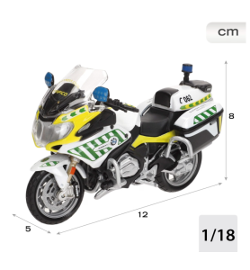 MAISTO-MOTO METAL 1:18 BMW...