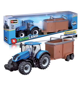 BURAGO-TRACTOR METAL 10CM...