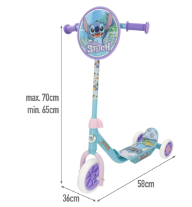 STITCH-SCOOTER 3 RUEDAS...