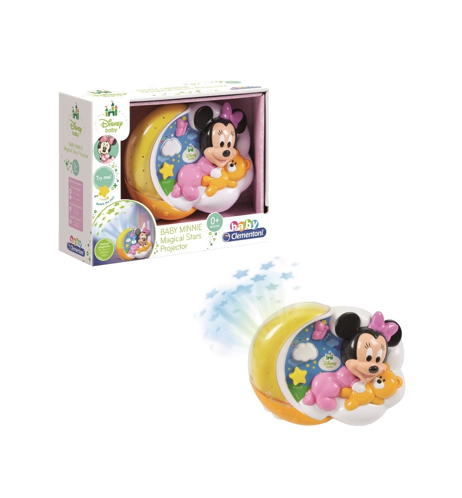 Achetez Projecteur d'Etoiles Magiques Baby Clementoni - Baby Minnie Mouse