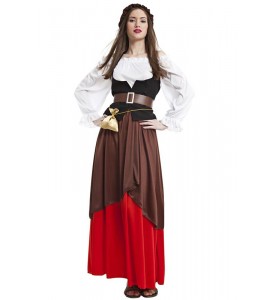 DISFRAZ MESONERA MEDIEVAL M-L